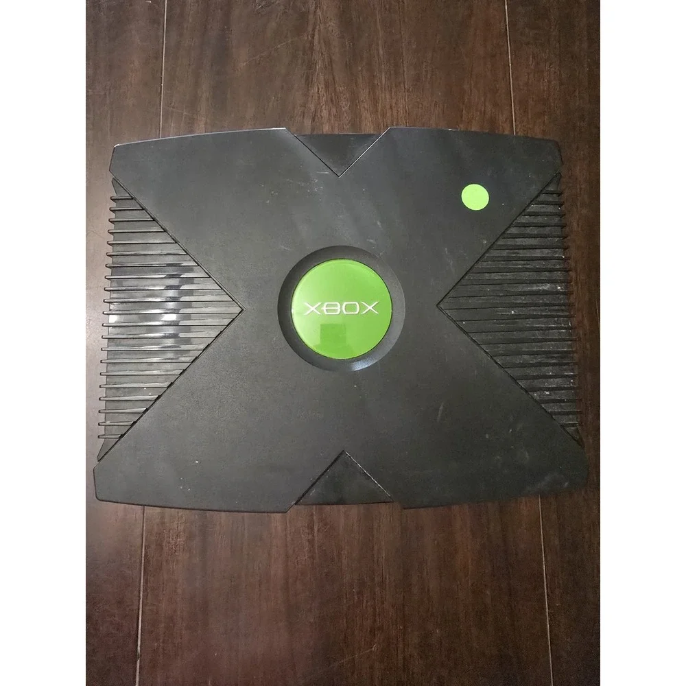 Microsoft XBOX Console System Black W/ Official XBOX Controller S & Cables